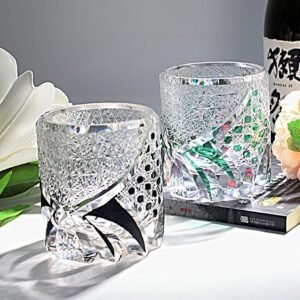 Handmade Crystal Whiskey Wine Glass Decoration Domestic Gift Light Luxury Cup