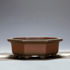 Purple Sand Flower Pot Handmade Bonsai Basin Octagonal Basin