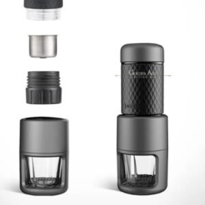 Portable Espresso Coffee Machine Hand Pressure Manual Large-Capacity Outdoor Home Small Mini Travel Coffee Cup
